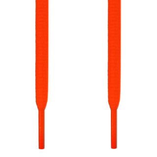 Neon orange ovale snørebånd